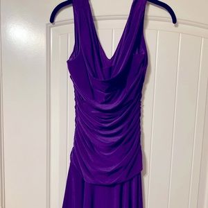 Purple dress